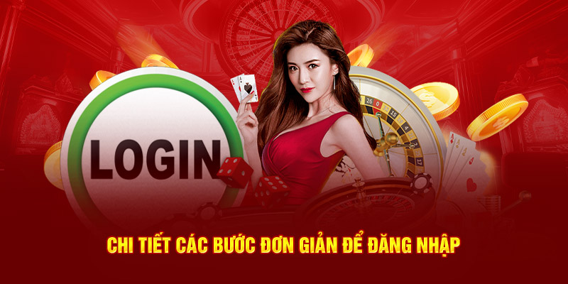 3 bước đơn giản để đăng nhập